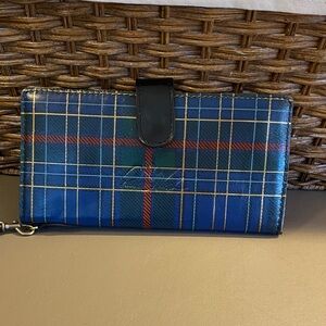 NWT PATRICIA NASH PLAID WALLET